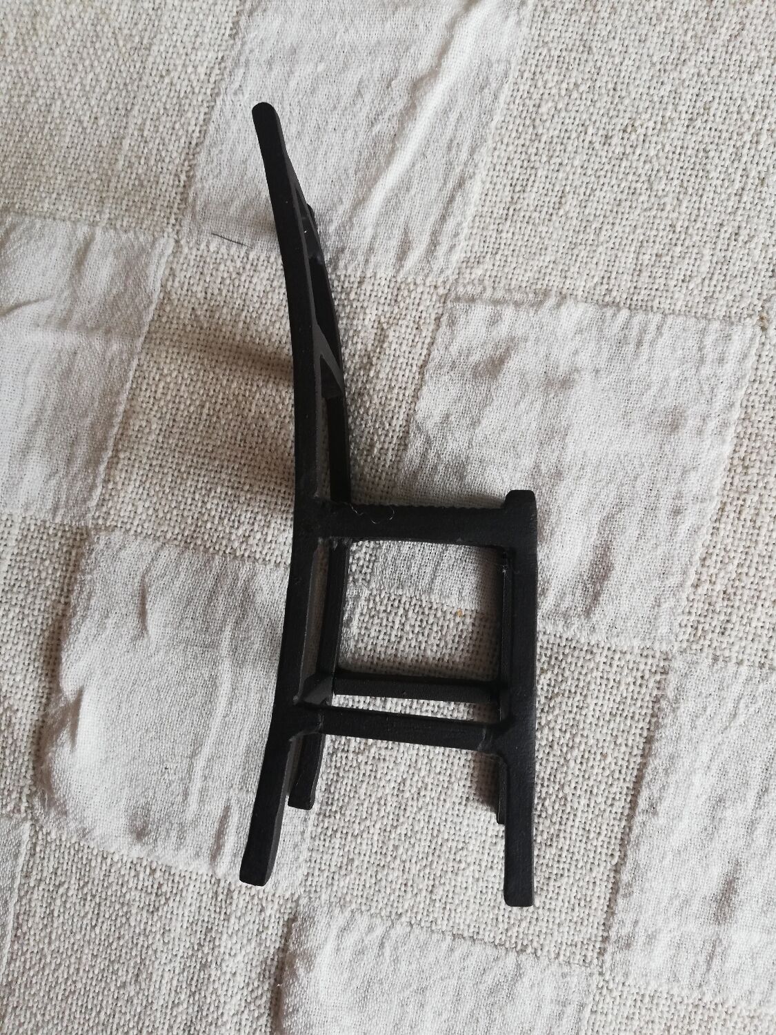 Chaise miniature fer forgé