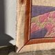 Vintage tapestry portrait of a woman