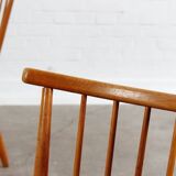 Vintage 4er Set Stühle Lambrecht WKS Mid Century 50er 60er