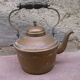 Vintage copper teapot