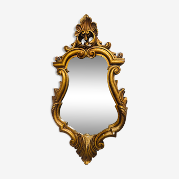 Classic golden mirror 53x27cm