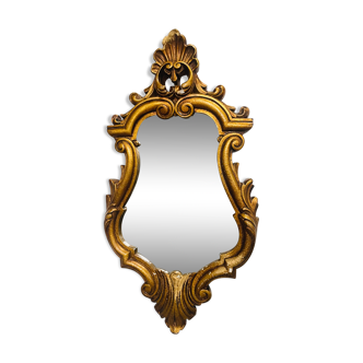 Classic golden mirror 53x27cm