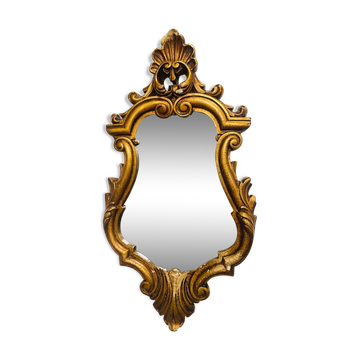 Classic golden mirror 53x27cm