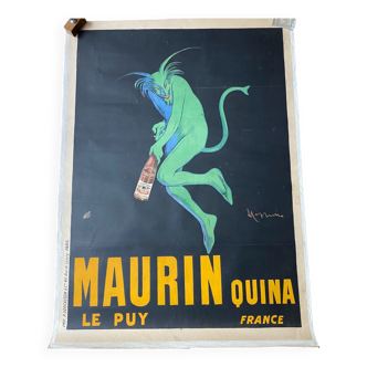 Maurin Quina le diable vert Cappiello