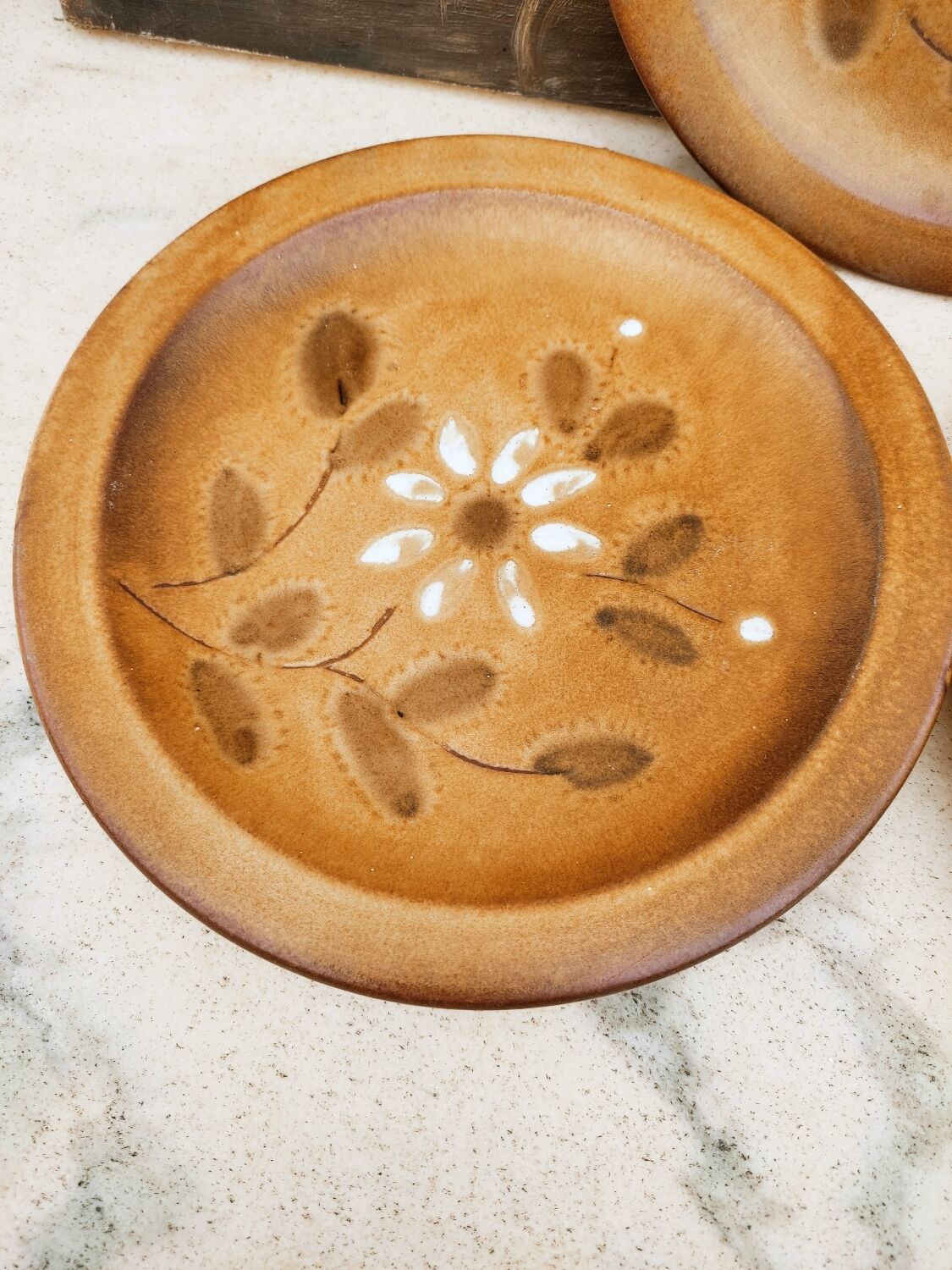 3 Vallauris ceramic plates