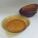 Arcoroc Sierra amber skullcap plates