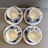 Lot 4 tasses BP sarguemines