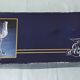 6 crystal stem glasses