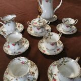 Vintage tea set in chodziez porcelain