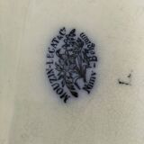 Antique set of rectangular dish and soup tureen – Mouzin-Lecat & Cie