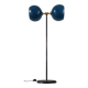 Lampadaire vintage 1980 double éclairage