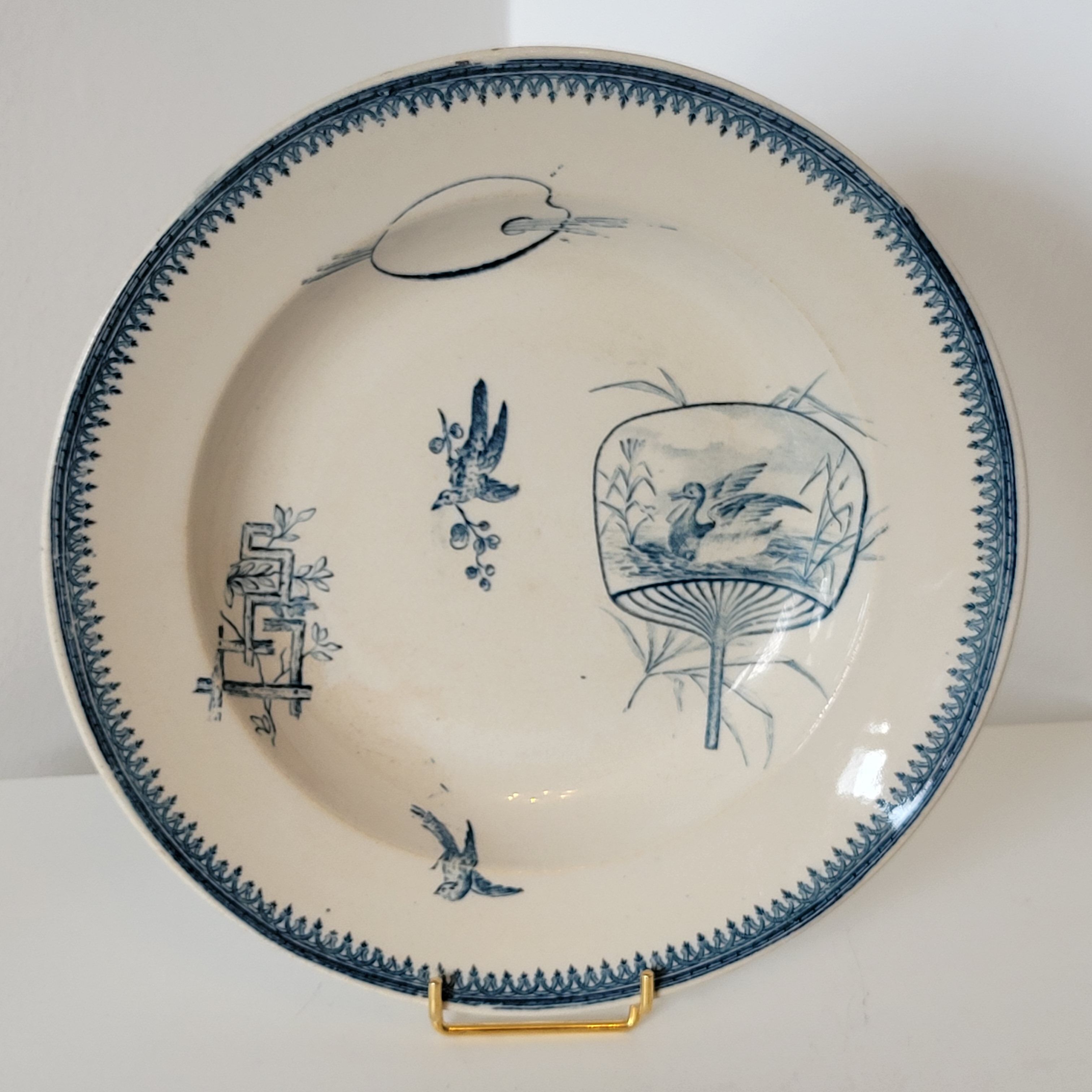 Assiettes A la ville de St Denis Paris nouveautés