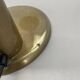 Large Modernist 60cm Table Lamp in Brass and Metal by Florian Schulz, Germany, 1970s