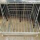 Vintage old shelf store wire basket industrial design 70s