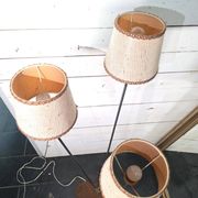 1950s/60s tripod floor lamp with 3 lights.