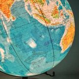 Duo globe terrestre « Colomb », vers 1960