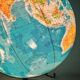 Duo globe terrestre « Colomb », vers 1960