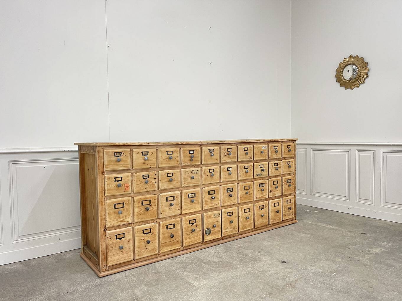 1940s trade furniture with drawers, 1930s