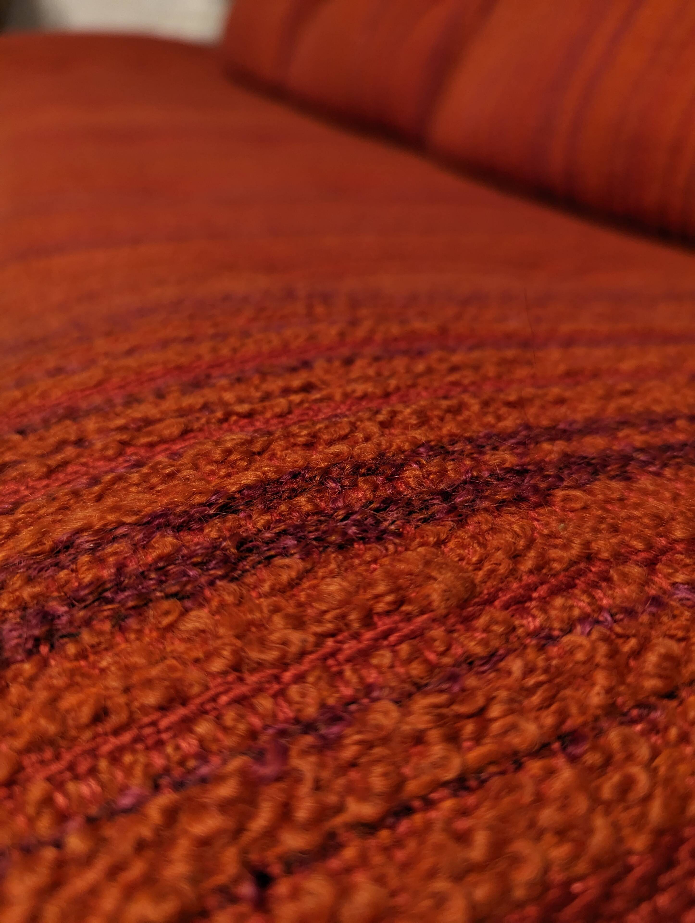 Sicaf goose feather-filled terry fabric sofa