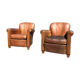 Leather clubs pair from the 1950s
