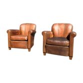 Leather clubs pair from the 1950s