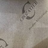 Fauteuil design alcantara pivotant
