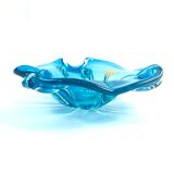 Plat en verre Chambord Murano de Fratelli Toso