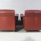1970s Danish Brown Leather Chairs By Madsen & Schubell
