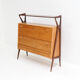 Bar cabinet by Louis Paolozzi for René Godfrid, 1950s