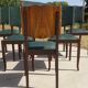 Restored Art Deco chairs, the 6.