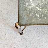 Table basse néoclassique 1960 laiton doré