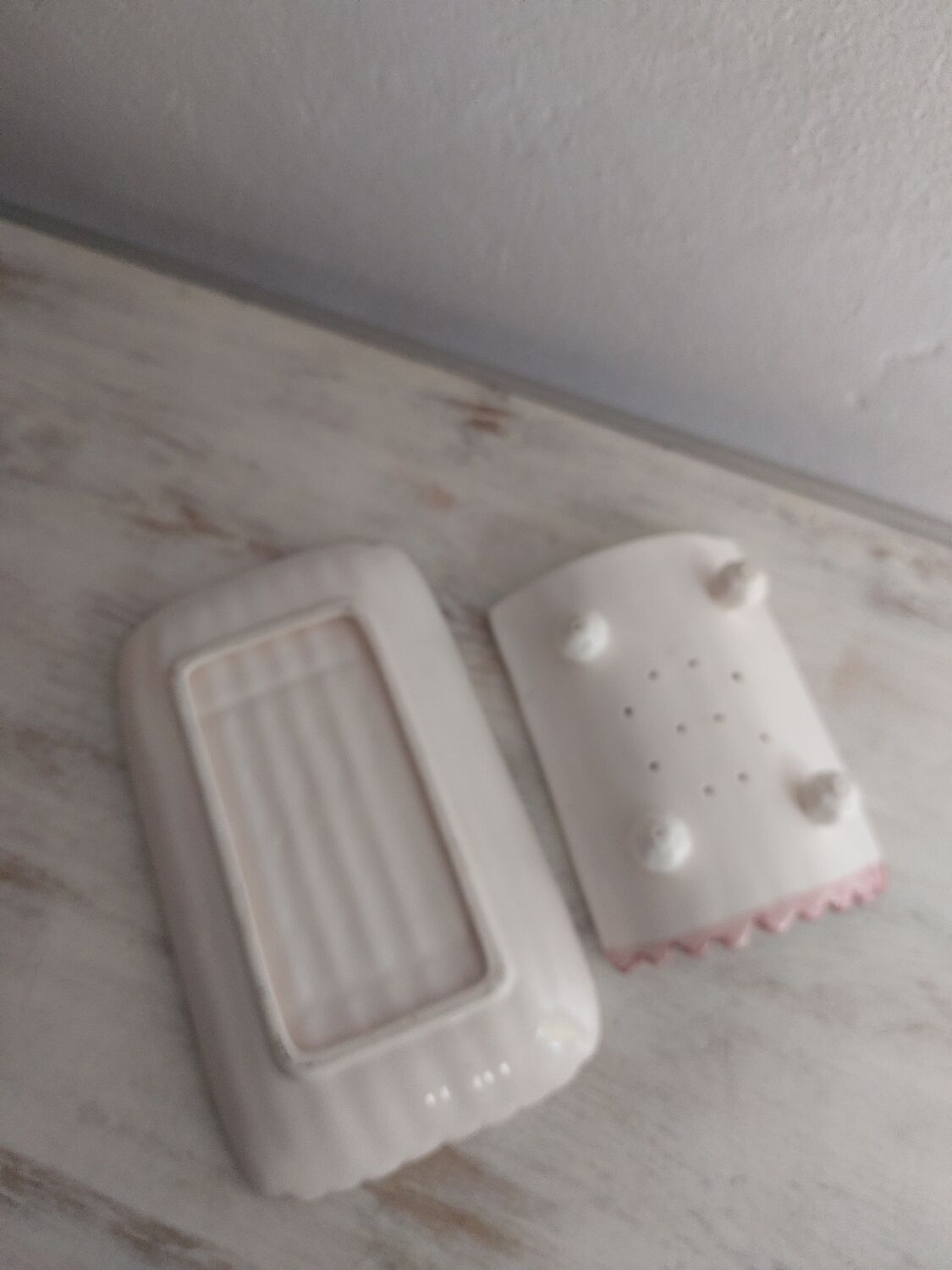 Flat asparagus set and slip drainer