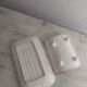 Flat asparagus set and slip drainer