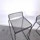 Set 4 x Zwarte HAY barkruk, Hee Welling