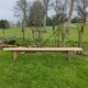Paire de bancs vintage 3m