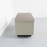 50s metal writing desk with chair for Lips