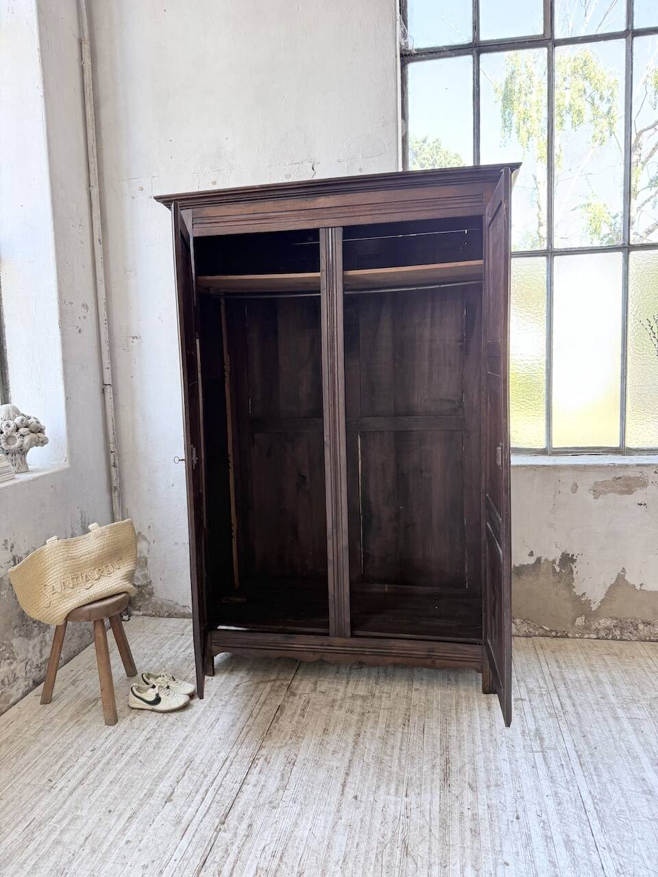 Oak wardrobe "Basque" Dudouyt
