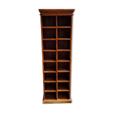 Furniture of 16 lockers in vintage solid wood