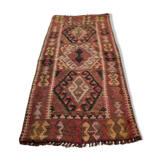 Turkish kilim rug , 90 x 44 cm