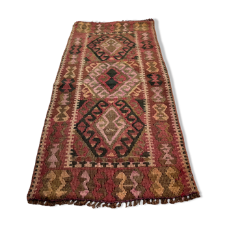 Tapis kilim turc, 90 x 44 cm