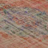 Tapis turc anatolien vintage fait main 266 cm x 155 cm