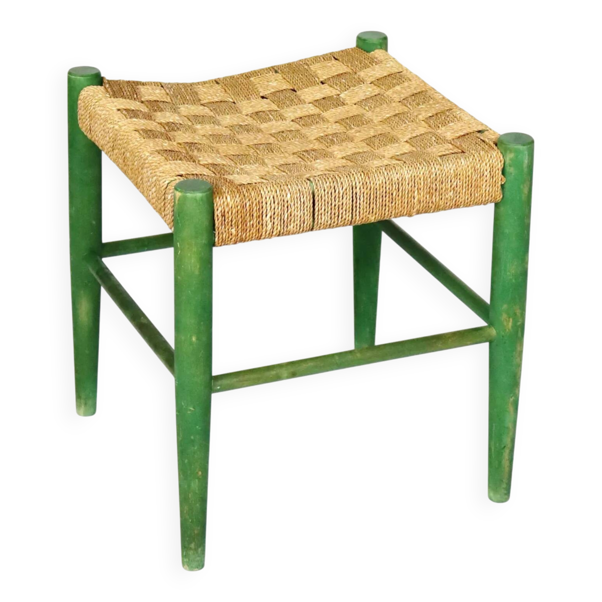 Scandinavian rope stool