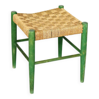 Scandinavian rope stool