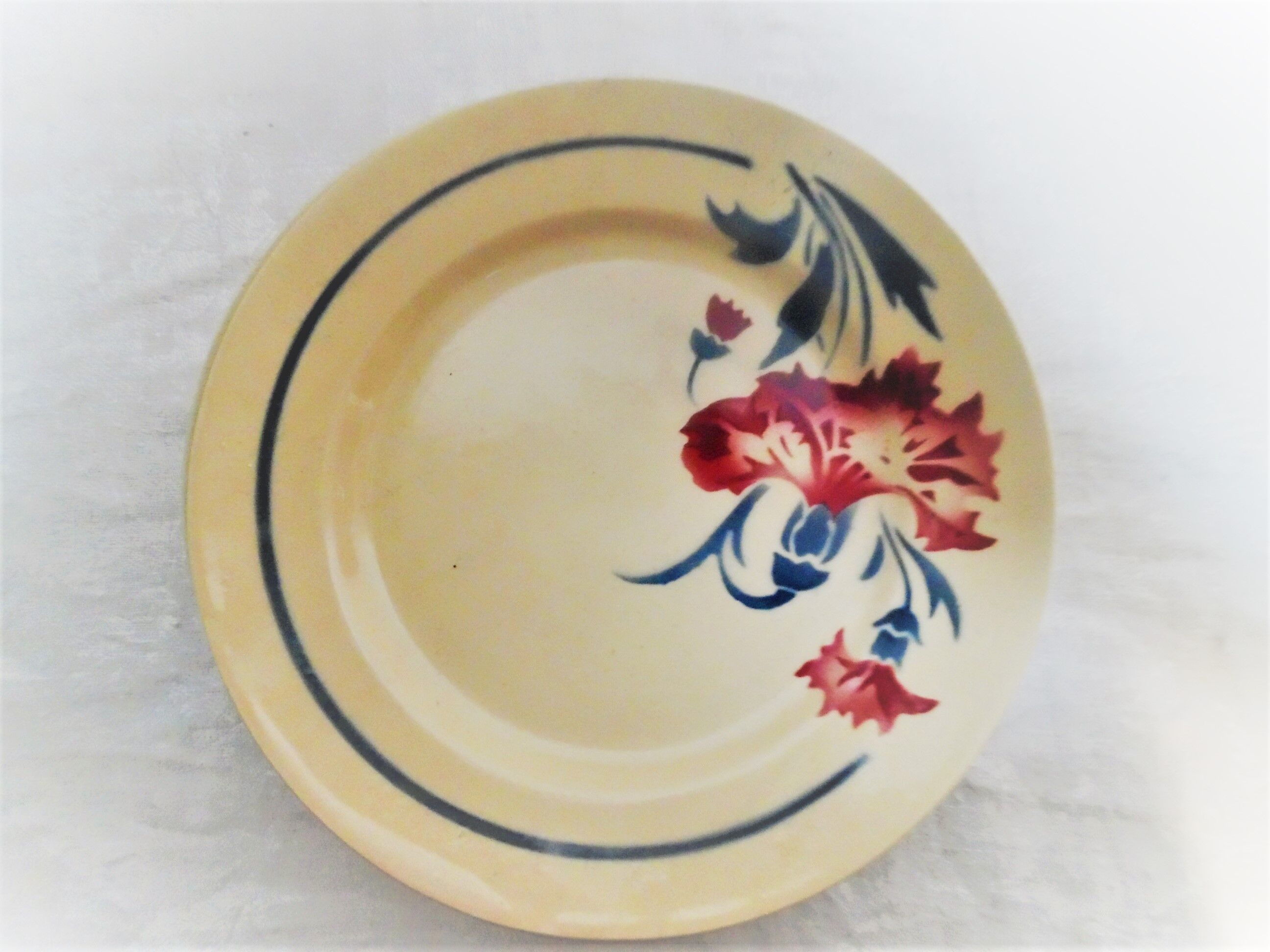 5 numbered dessert plates