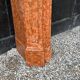 Louis XV Style Fireplace In Red Verona Marble Circa 1880