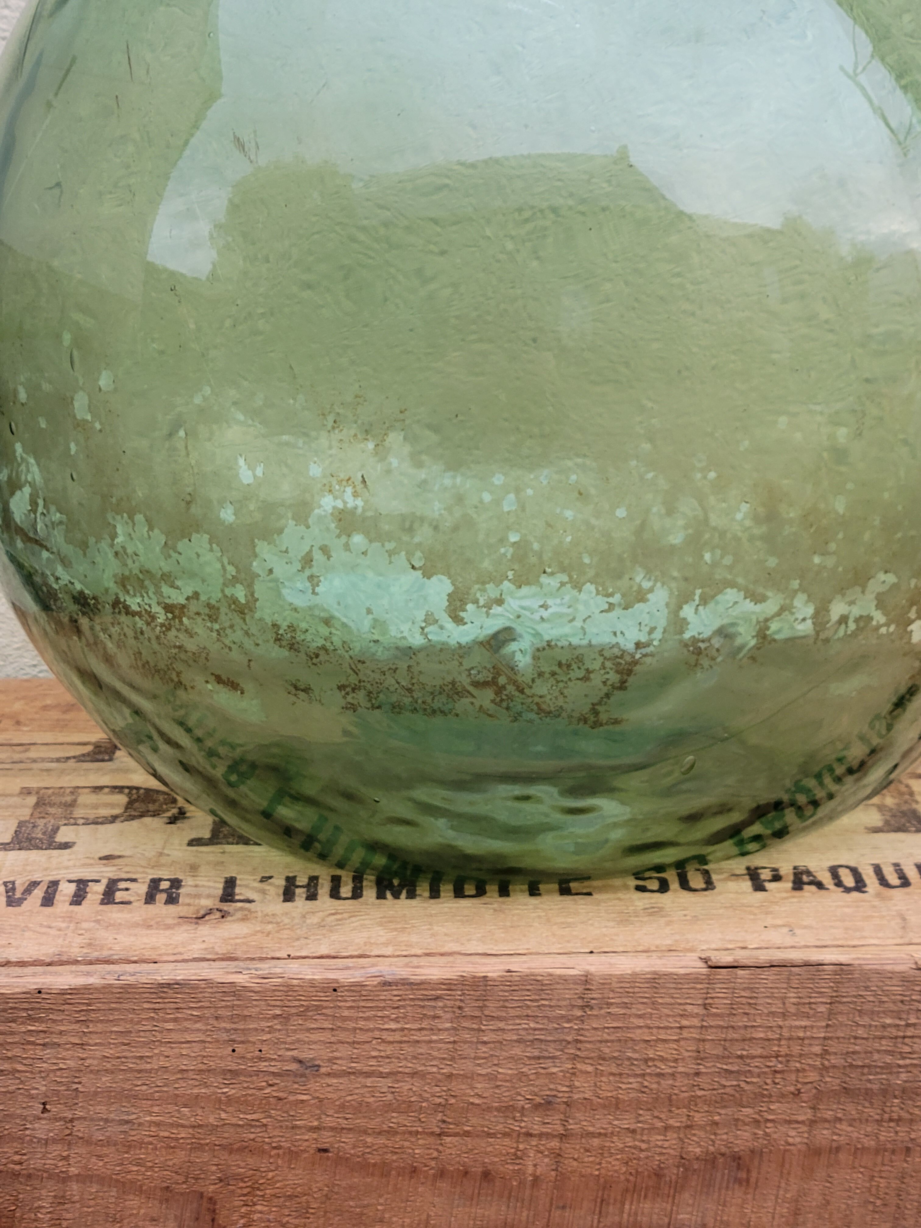Green demijohn