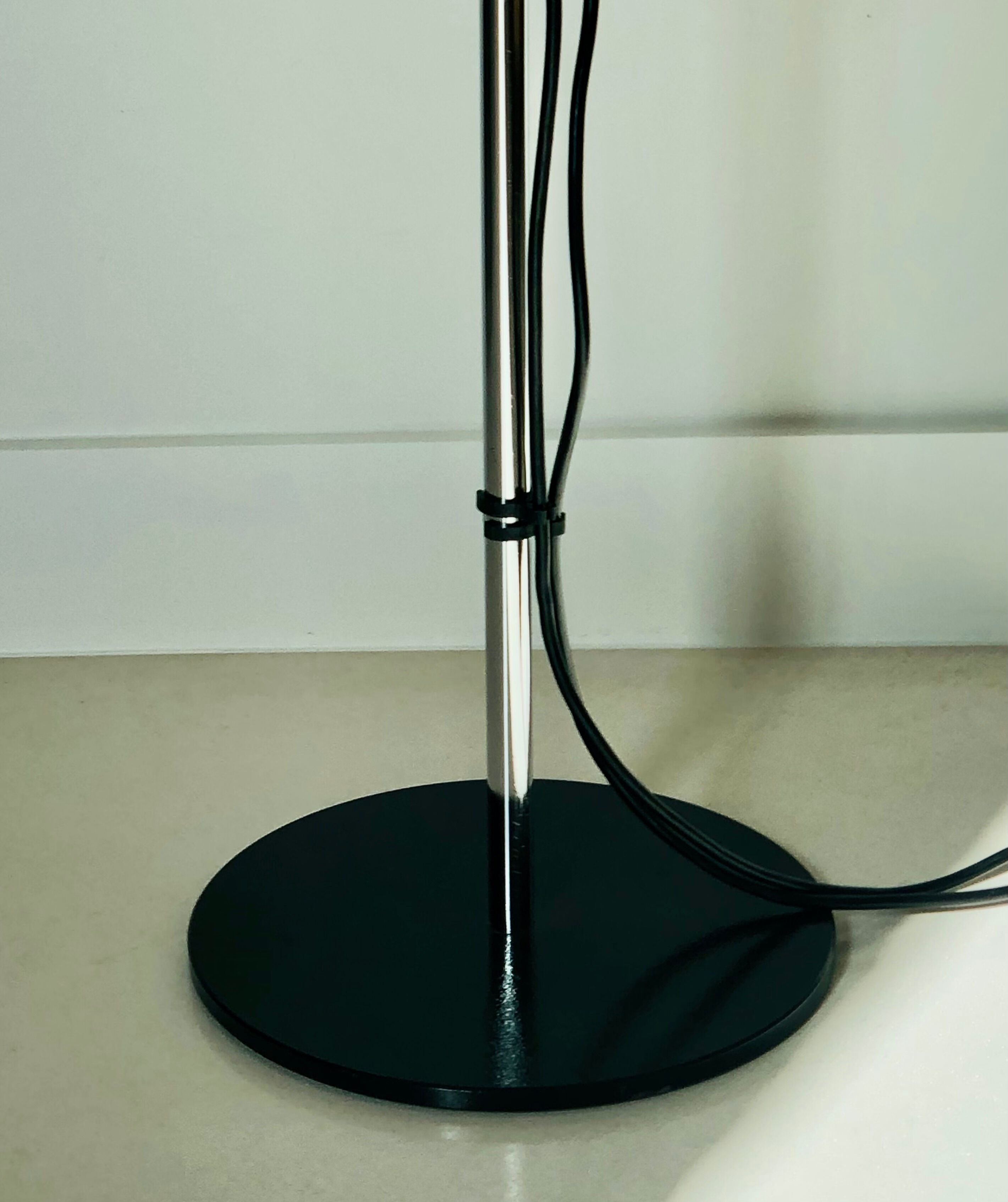 Floor lamp two spots of FAEL Luce, Italy 70s