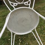 Five garden chairs 70s