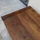 Rustic farmhouse coffee table with two drawers, solid oak, 19th century - 1.97m