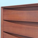 Freestanding chest of drawers in teak by Arne Vodder for Sibast, 1960s